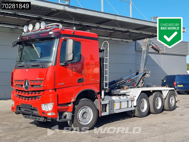 Mercedes-Benz Arocs 3258 8X4 24t Hiab XR24SL5924 Retarder Big-Axle Lift-Lenkachse Euro 6 - Multibasculante camión: foto 1 Mercedes-Benz Arocs 3258 8X4 24t Hiab XR24SL5924 Retarder Big-Axle Lift-Lenkachse Euro 6 - Multibasculante camión: foto 1