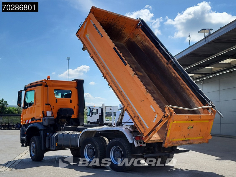 Mercedes-Benz Arocs 3345 6X6 11m3 Meiller Mixer Steelsuspension Big-Axle Euro 6 - Volquete camión: foto 2 Mercedes-Benz Arocs 3345 6X6 11m3 Meiller Mixer Steelsuspension Big-Axle Euro 6 - Volquete camión: foto 2