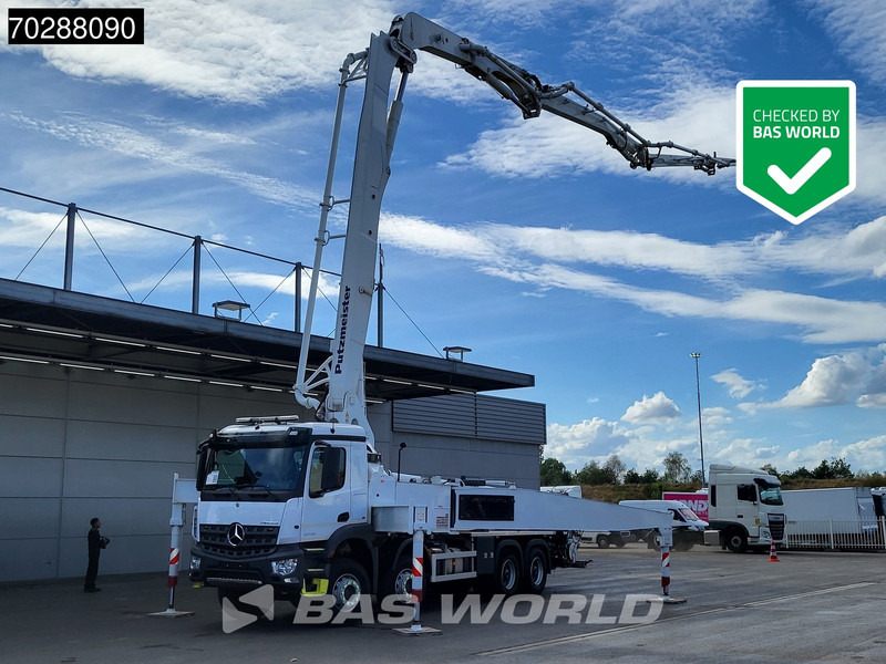 Mercedes-Benz Arocs 3740 8X4 Putzmeister M42-5 Betonpomp Big-Axle Steelsuspension Euro 6 - Bomba de hormigón: foto 1 Mercedes-Benz Arocs 3740 8X4 Putzmeister M42-5 Betonpomp Big-Axle Steelsuspension Euro 6 - Bomba de hormigón: foto 1