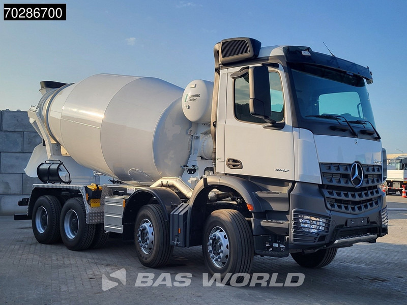 Mercedes-Benz Arocs 4142 8X4 NEW! 10m3 SchwingStetter Mixer Manual Steel suspension BigAxle Euro3 - Camión hormigonera: foto 3 Mercedes-Benz Arocs 4142 8X4 NEW! 10m3 SchwingStetter Mixer Manual Steel suspension BigAxle Euro3 - Camión hormigonera: foto 3