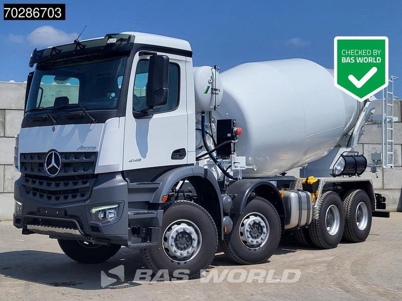 Mercedes-Benz Arocs 4145 8X4 NEW! 10m3 Schwing Stetter Mixer Big-Axle Manual Euro 3 - Camión hormigonera: foto 1 Mercedes-Benz Arocs 4145 8X4 NEW! 10m3 Schwing Stetter Mixer Big-Axle Manual Euro 3 - Camión hormigonera: foto 1