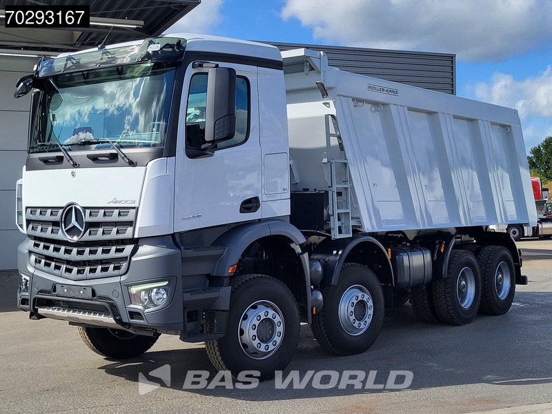 Mercedes-Benz Arocs 4145 8X4 New! 22m3 Meiller Kipper Big-Axle Steelsuspension Manual Euro 3 - Volquete camión: foto 5 Mercedes-Benz Arocs 4145 8X4 New! 22m3 Meiller Kipper Big-Axle Steelsuspension Manual Euro 3 - Volquete camión: foto 5