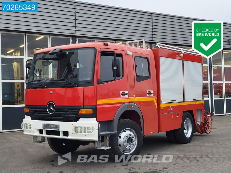 Camión de bomberos Mercedes-Benz Atego 1017 4X4 4x4 Fire truck Feuerwehr Manual Euro 2: foto 1