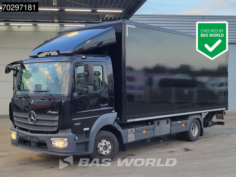 Mercedes-Benz Atego 1221 4X2 12tonner 1500kg Ladebordwand Automatic Euro 6 - Camión caja cerrada: foto 1 Mercedes-Benz Atego 1221 4X2 12tonner 1500kg Ladebordwand Automatic Euro 6 - Camión caja cerrada: foto 1