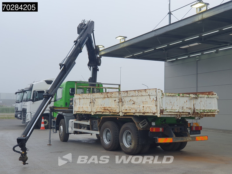 Mercedes-Benz Axor 2633 6X4 HIAB 144 ES-3 Kran Crane Manual Big-Axle Steelsuspension Euro 4 - Volquete camión, Camión grúa: foto 2 Mercedes-Benz Axor 2633 6X4 HIAB 144 ES-3 Kran Crane Manual Big-Axle Steelsuspension Euro 4 - Volquete camión, Camión grúa: foto 2