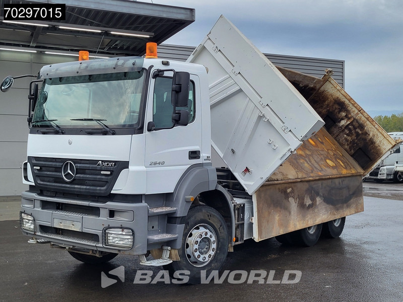 Mercedes-Benz Axor 2640 6X4 10m3 Meiller Tipper Steelsuspension Manual Euro 4 - Volquete camión: foto 3 Mercedes-Benz Axor 2640 6X4 10m3 Meiller Tipper Steelsuspension Manual Euro 4 - Volquete camión: foto 3