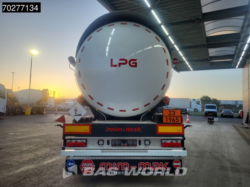 Cisterna semirremolque para transporte de combustible nuevo Mim-Mak LPG TRANSPORT TANK 3 axles NEW 48m3 Liftachse Gas ADR: foto 8