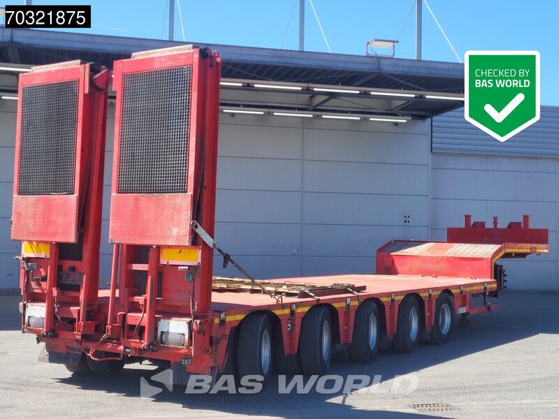 Nooteboom MG0-85-05 4x Steering Axle Ramps - Góndola rebajadas semirremolque: foto 1 Nooteboom MG0-85-05 4x Steering Axle Ramps - Góndola rebajadas semirremolque: foto 1