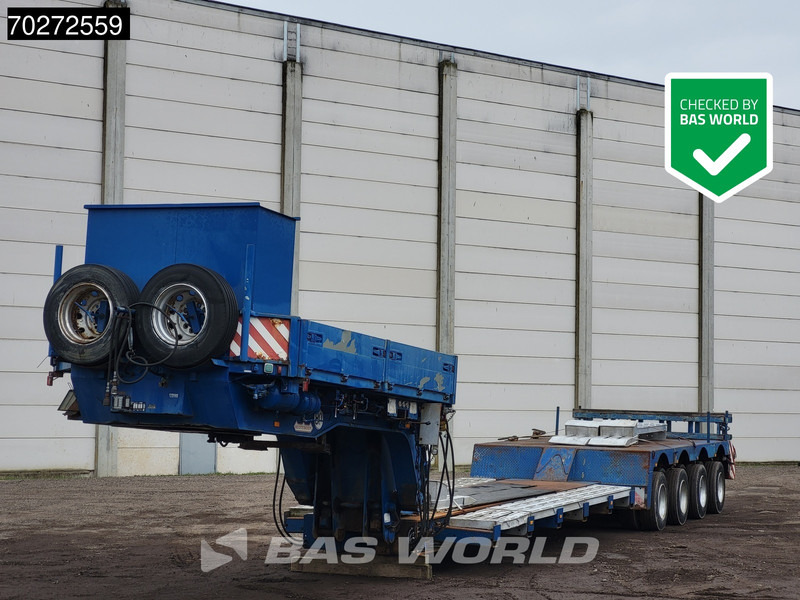 Nooteboom OSDBAZ-66 4xLenkachse Gooseneck BPW - Góndola rebajadas semirremolque: foto 1 Nooteboom OSDBAZ-66 4xLenkachse Gooseneck BPW - Góndola rebajadas semirremolque: foto 1