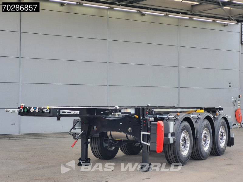 Orthaus 3 axles NEW Lift Axle 20ft 25ft Tank ADR - Portacontenedore/ Intercambiable semirremolque: foto 2 Orthaus 3 axles NEW Lift Axle 20ft 25ft Tank ADR - Portacontenedore/ Intercambiable semirremolque: foto 2