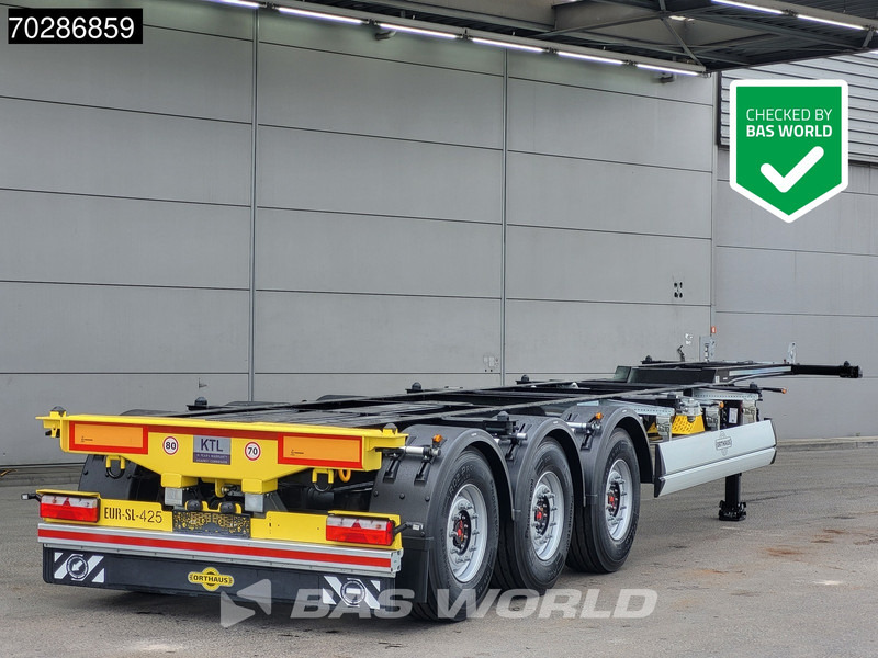 Orthaus TR 3 axles Mutli'45 Lift Axle Extendable SAF - Portacontenedore/ Intercambiable semirremolque: foto 1 Orthaus TR 3 axles Mutli'45 Lift Axle Extendable SAF - Portacontenedore/ Intercambiable semirremolque: foto 1