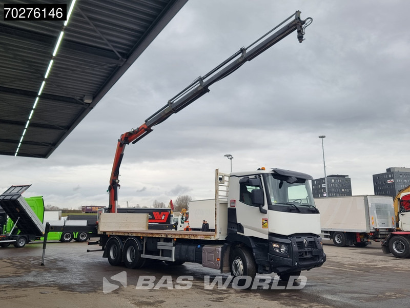 Renault C 380 6X4 Palfinger PK18002-EH C Remote Retarder Euro 6 - Camión caja abierta, Camión grúa: foto 3 Renault C 380 6X4 Palfinger PK18002-EH C Remote Retarder Euro 6 - Camión caja abierta, Camión grúa: foto 3