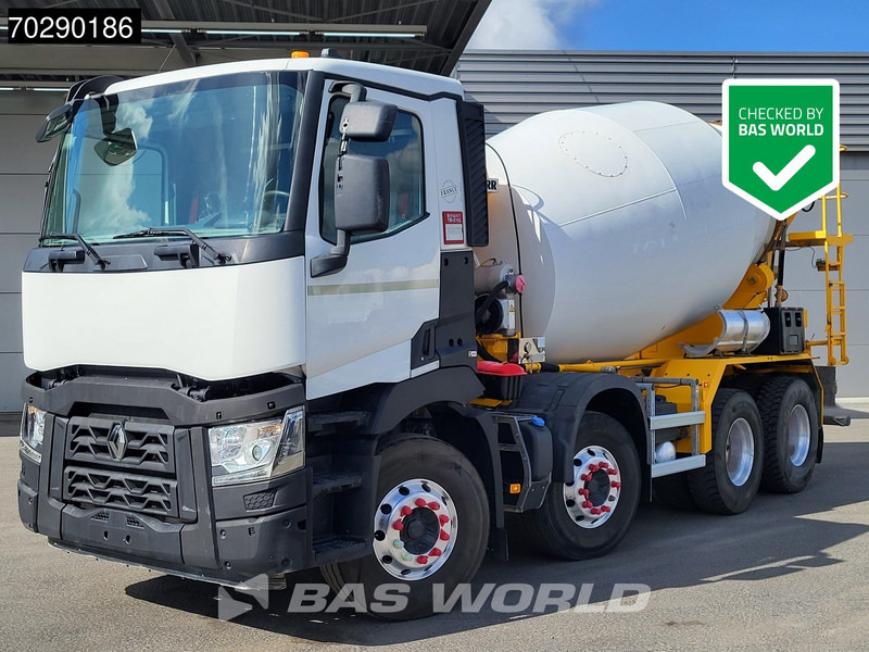 Renault C 430 8X4 9m3 Liebherr Mixer Steelsuspension Automatic Euro 6 - Camión hormigonera: foto 1 Renault C 430 8X4 9m3 Liebherr Mixer Steelsuspension Automatic Euro 6 - Camión hormigonera: foto 1