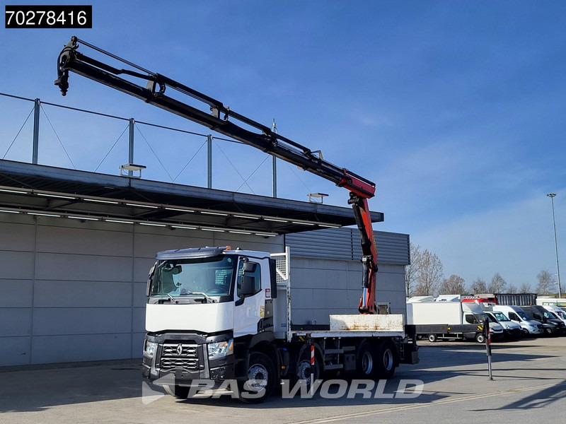 Renault C 430 8X4 Palfinger PK33002EH Euro 6 Big Axle - Camión caja abierta, Camión grúa: foto 3 Renault C 430 8X4 Palfinger PK33002EH Euro 6 Big Axle - Camión caja abierta, Camión grúa: foto 3