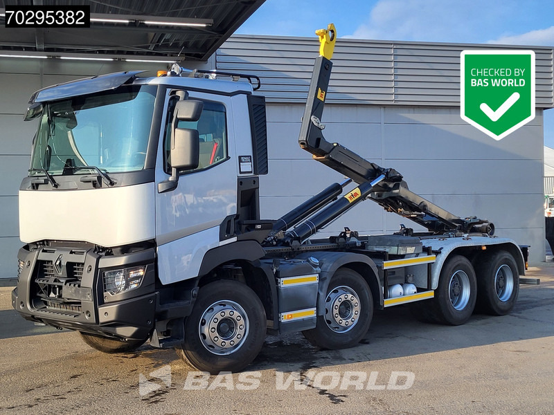 Renault C 520 8X4 Hyva 26-55-S Retarder Automatic Big-Axle Navi Euro 6 - Multibasculante camión: foto 1 Renault C 520 8X4 Hyva 26-55-S Retarder Automatic Big-Axle Navi Euro 6 - Multibasculante camión: foto 1