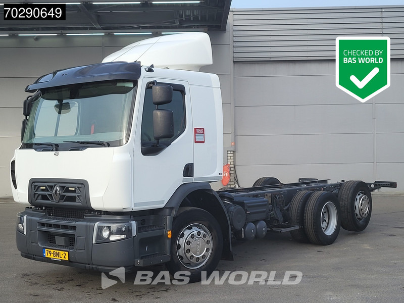 Renault D 380 6X2 NL-Truck chassis with APK Lift+Steering Axle Automatic Euro 6 - Chasis camión: foto 1 Renault D 380 6X2 NL-Truck chassis with APK Lift+Steering Axle Automatic Euro 6 - Chasis camión: foto 1