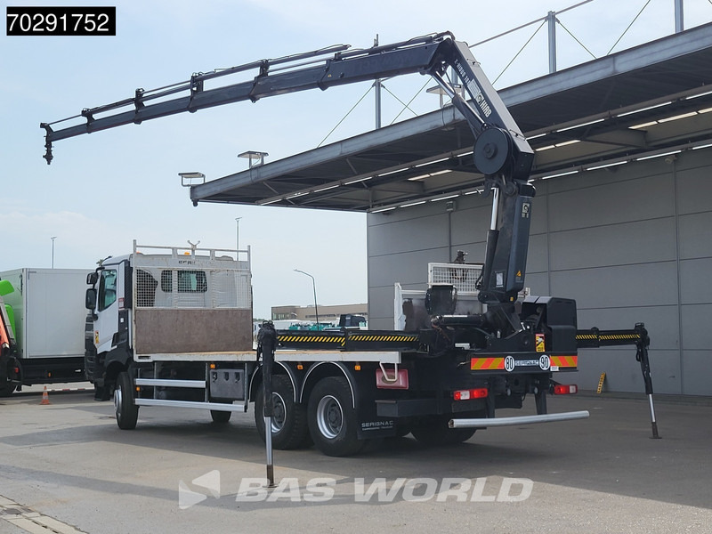 Renault K 380 6X4 HIAB X-HIDUO 188 E-5 Crane Steelsuspension Big-Axle Automatic Euro 6 - Camión caja abierta, Camión grúa: foto 2 Renault K 380 6X4 HIAB X-HIDUO 188 E-5 Crane Steelsuspension Big-Axle Automatic Euro 6 - Camión caja abierta, Camión grúa: foto 2