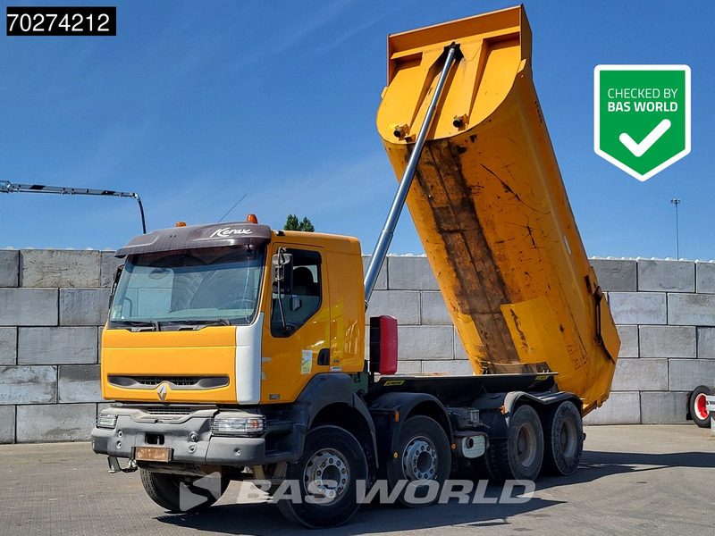 Renault Kerax 420 8X4 13m3 Marrel tipper Retarder Full Steel Manual Big-Axle Euro 3 - Volquete camión: foto 1 Renault Kerax 420 8X4 13m3 Marrel tipper Retarder Full Steel Manual Big-Axle Euro 3 - Volquete camión: foto 1