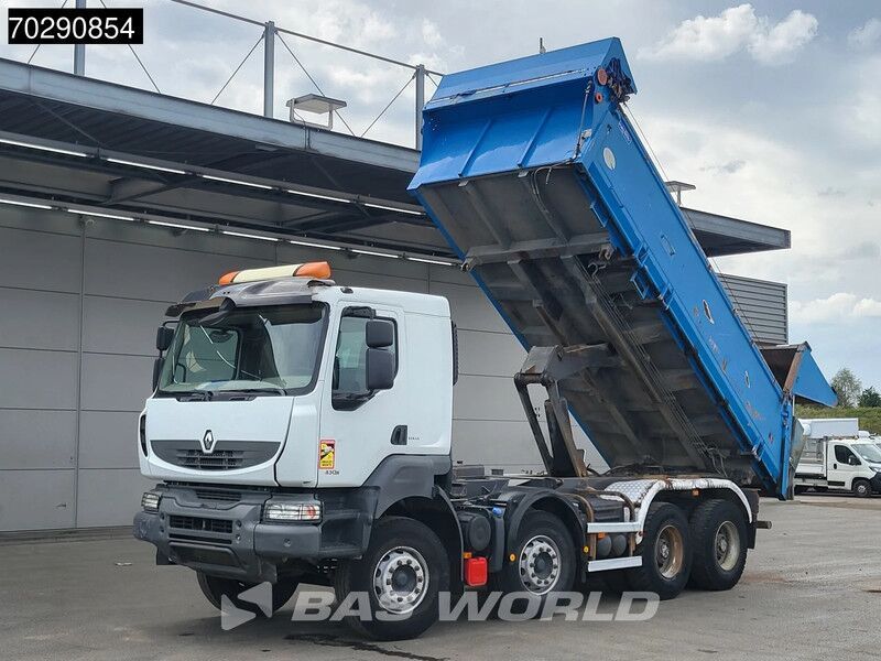 Renault Kerax 430 8X4 15m3 Forez Bennes Tipper 3-sides Steelsuspension Big-Axle Automatic Euro 5 - Volquete camión: foto 3 Renault Kerax 430 8X4 15m3 Forez Bennes Tipper 3-sides Steelsuspension Big-Axle Automatic Euro 5 - Volquete camión: foto 3
