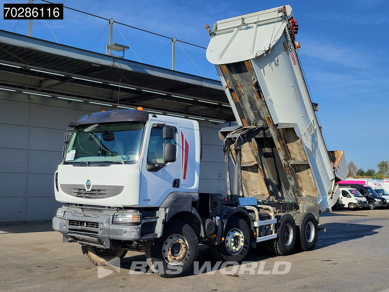 Renault Kerax 430 8X4 16m3 tipper Retarder Big-Axle steel suspension automatic Euro 5 - Volquete camión: foto 2 Renault Kerax 430 8X4 16m3 tipper Retarder Big-Axle steel suspension automatic Euro 5 - Volquete camión: foto 2