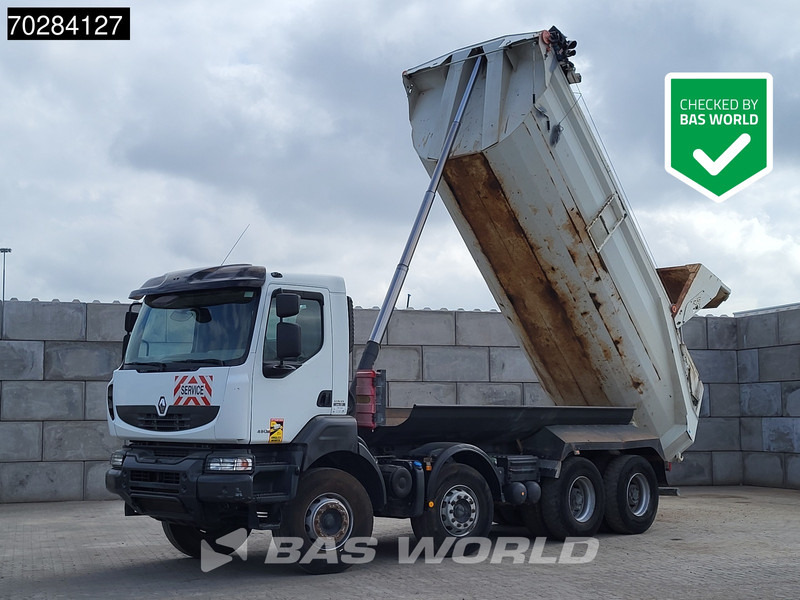 Renault Kerax 480 8X4 15m3 Retarder Big-Axle Steelsuspension Euro 5 - Volquete camión: foto 1 Renault Kerax 480 8X4 15m3 Retarder Big-Axle Steelsuspension Euro 5 - Volquete camión: foto 1