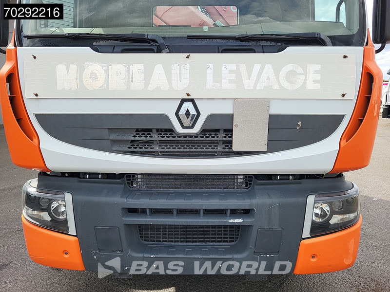 Camión caja abierta, Camión grúa Renault Premium 370 6X2 Fassi F330B.23 Kran Crane Manual Big-Axle Lift-Axle Euro 4: foto 14