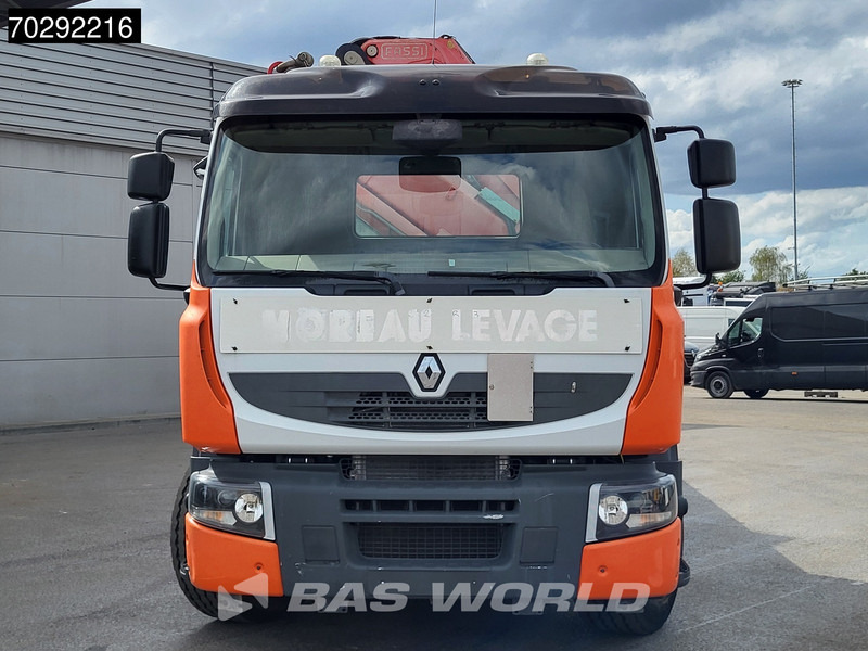 Camión caja abierta, Camión grúa Renault Premium 370 6X2 Fassi F330B.23 Kran Crane Manual Big-Axle Lift-Axle Euro 4: foto 12