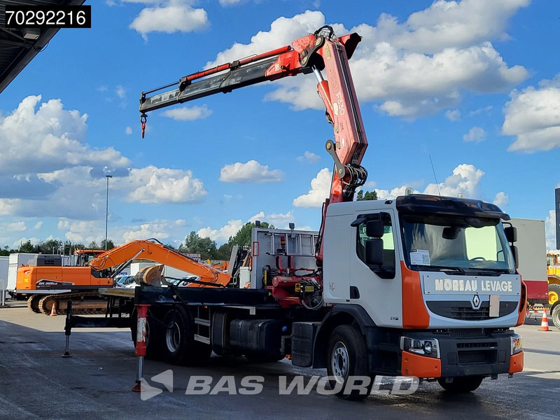 Renault Premium 370 6X2 Fassi F330B.23 Kran Crane Manual Big-Axle Lift-Axle Euro 4 - Camión caja abierta, Camión grúa: foto 3 Renault Premium 370 6X2 Fassi F330B.23 Kran Crane Manual Big-Axle Lift-Axle Euro 4 - Camión caja abierta, Camión grúa: foto 3