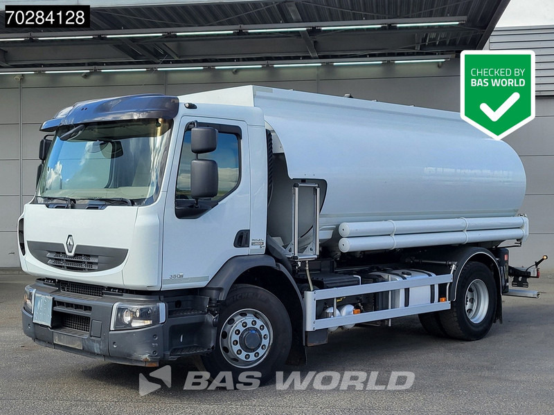 Renault Premium 380 4X4 14.000 Liter Fuel tanker 6 compartments ADR Hydrodrive Euro 5 - Cisterna camión: foto 1 Renault Premium 380 4X4 14.000 Liter Fuel tanker 6 compartments ADR Hydrodrive Euro 5 - Cisterna camión: foto 1