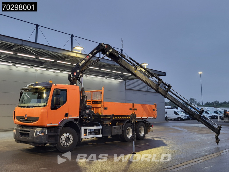 Volquete camión, Camión grúa Renault Premium 430 Lander 6X4 HIAB 211 EP-4 Crane Tipper Big-Axle Automatic Euro 5: foto 6 Volquete camión, Camión grúa Renault Premium 430 Lander 6X4 HIAB 211 EP-4 Crane Tipper Big-Axle Automatic Euro 5: foto 6