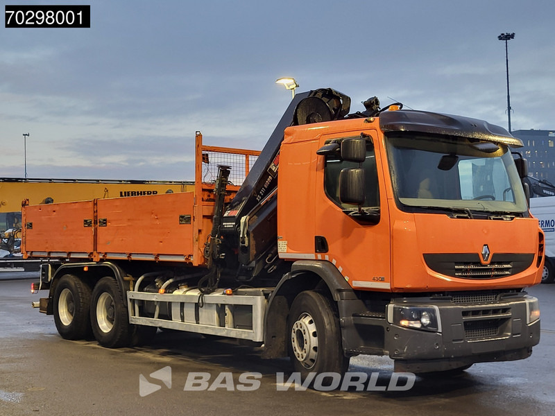 Volquete camión, Camión grúa Renault Premium 430 Lander 6X4 HIAB 211 EP-4 Crane Tipper Big-Axle Automatic Euro 5: foto 14 Volquete camión, Camión grúa Renault Premium 430 Lander 6X4 HIAB 211 EP-4 Crane Tipper Big-Axle Automatic Euro 5: foto 14