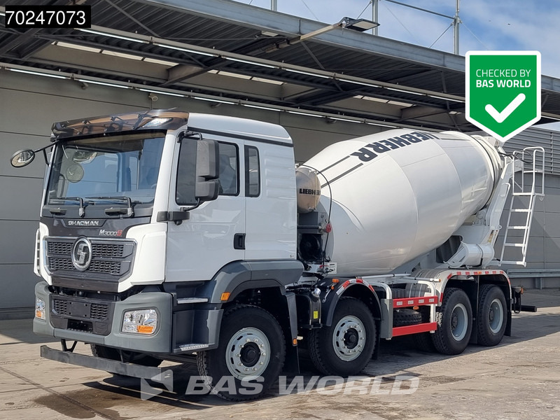 SHACMAN M3000 S 8X4 8m3 Liebherr mixer Manual Big-Axle Steelsuspension - Camión hormigonera: foto 1 SHACMAN M3000 S 8X4 8m3 Liebherr mixer Manual Big-Axle Steelsuspension - Camión hormigonera: foto 1