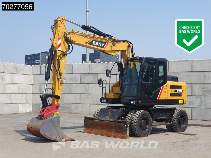 Sany SY155 W - Excavadora de ruedas: foto 1 Sany SY155 W - Excavadora de ruedas: foto 1