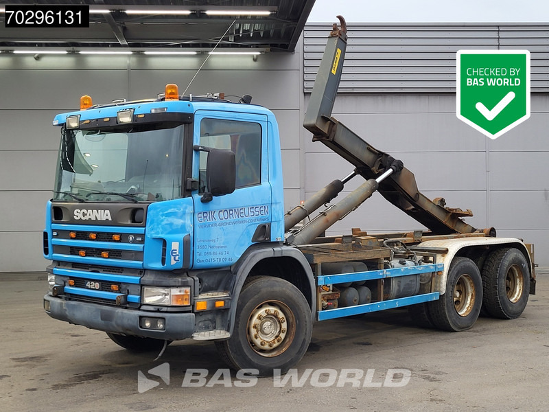 Scania 420 6X4 20tons Marrel THM 20000 Manual Retarder Steelsuspension Euro 3 - Multibasculante camión: foto 1 Scania 420 6X4 20tons Marrel THM 20000 Manual Retarder Steelsuspension Euro 3 - Multibasculante camión: foto 1