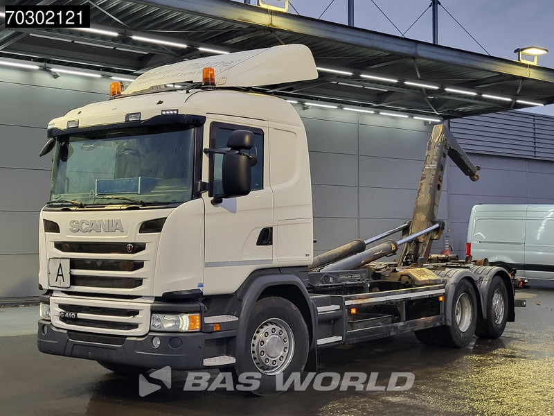 Scania G410 6X2 20tons Meiller containersystem Lift+steering Axle Retarder Euro 6 - Multibasculante camión: foto 3 Scania G410 6X2 20tons Meiller containersystem Lift+steering Axle Retarder Euro 6 - Multibasculante camión: foto 3
