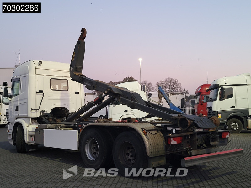 Scania G450 6X2 HIAB XR21Z59 containersystem 3-pedals Retarder Lift-Axle Euro 6 - Multibasculante camión: foto 2 Scania G450 6X2 HIAB XR21Z59 containersystem 3-pedals Retarder Lift-Axle Euro 6 - Multibasculante camión: foto 2