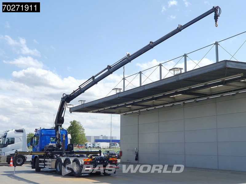 Scania G450 8X4 HIAB X-Hiduo 228 E-6 Crane + 18t Multilift Big-Axle Lift+Lenkachse Euro 6 - Multibasculante camión, Camión grúa: foto 2 Scania G450 8X4 HIAB X-Hiduo 228 E-6 Crane + 18t Multilift Big-Axle Lift+Lenkachse Euro 6 - Multibasculante camión, Camión grúa: foto 2
