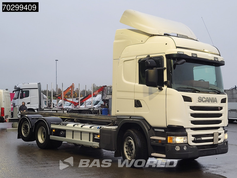 Scania G450 G 6X2 Full air suspension Automatic Lift+steering Axle Euro 6 - Portacontenedore/ Intercambiable camión: foto 3 Scania G450 G 6X2 Full air suspension Automatic Lift+steering Axle Euro 6 - Portacontenedore/ Intercambiable camión: foto 3