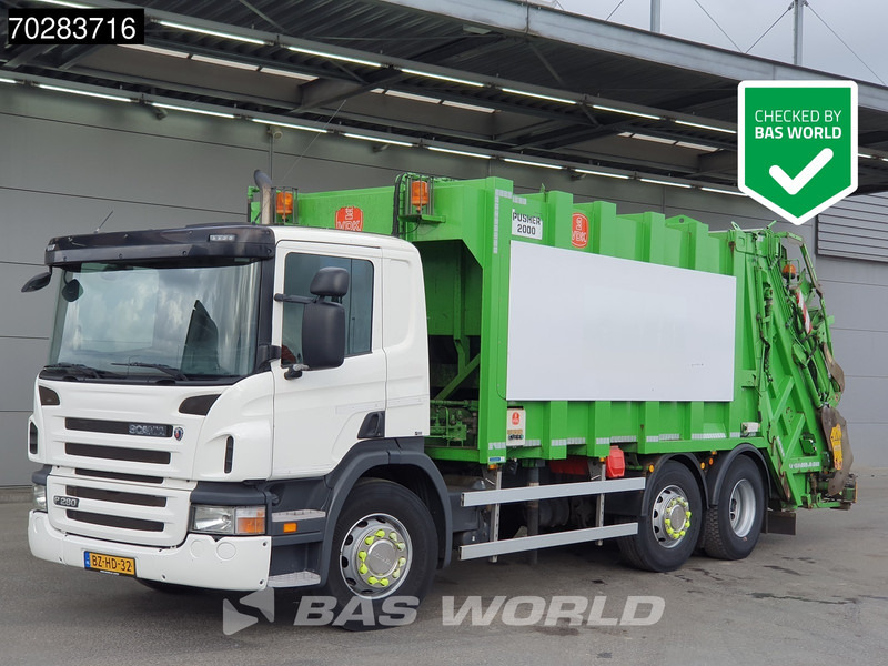Scania P280 6X2 NL-Truck VDK Pusher2000 CB011 Eurolift Euro 5 - Camión de basura: foto 1 Scania P280 6X2 NL-Truck VDK Pusher2000 CB011 Eurolift Euro 5 - Camión de basura: foto 1