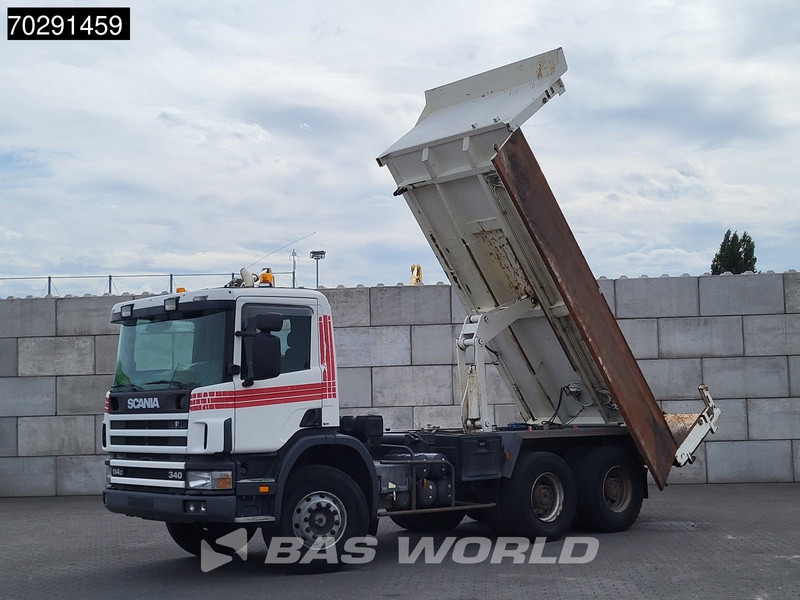 Scania P340 6X4 2 side11m3 Bennes Tipper Big-Axle Steelsuspension Manual Euro 3 - Volquete camión: foto 2 Scania P340 6X4 2 side11m3 Bennes Tipper Big-Axle Steelsuspension Manual Euro 3 - Volquete camión: foto 2