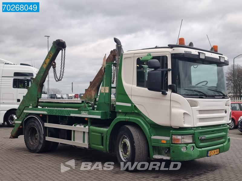 Scania P360 4X2 NL-Truck Hyvalift NG 2014 TAXL Automatic Euro 5 - Portacontenedor de cadenas camión: foto 3 Scania P360 4X2 NL-Truck Hyvalift NG 2014 TAXL Automatic Euro 5 - Portacontenedor de cadenas camión: foto 3