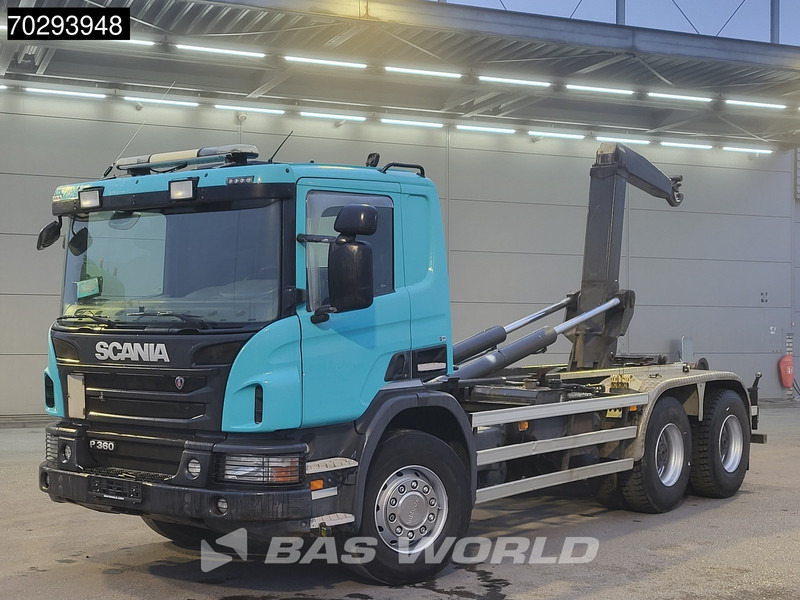 Scania P360 6X4 VDL 20t Hooklift Steelsuspension Big-Axle Euro 5 - Multibasculante camión: foto 3 Scania P360 6X4 VDL 20t Hooklift Steelsuspension Big-Axle Euro 5 - Multibasculante camión: foto 3