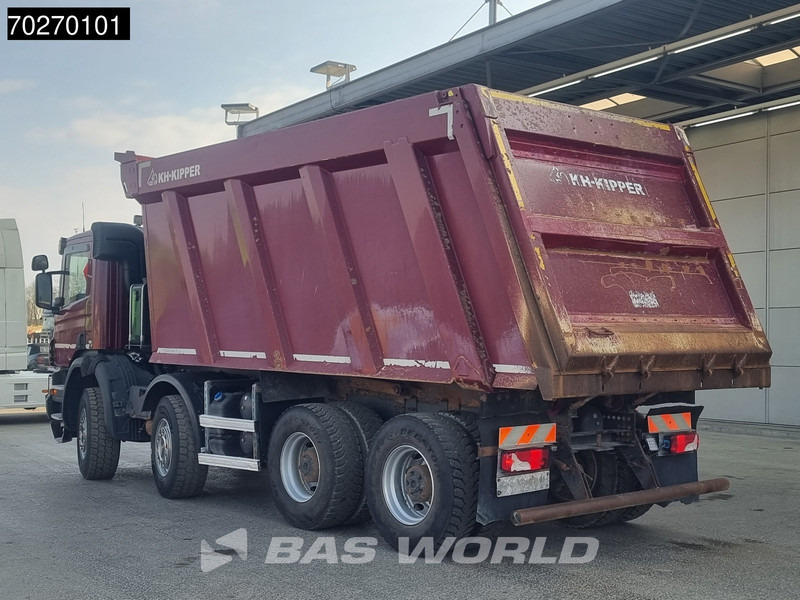 Volquete camión Scania P410 8X4 28m3 KH Kipper Big-Axle Steel suspension Euro 6: foto 6