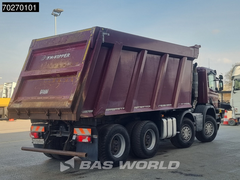 Volquete camión Scania P410 8X4 28m3 KH Kipper Big-Axle Steel suspension Euro 6: foto 8