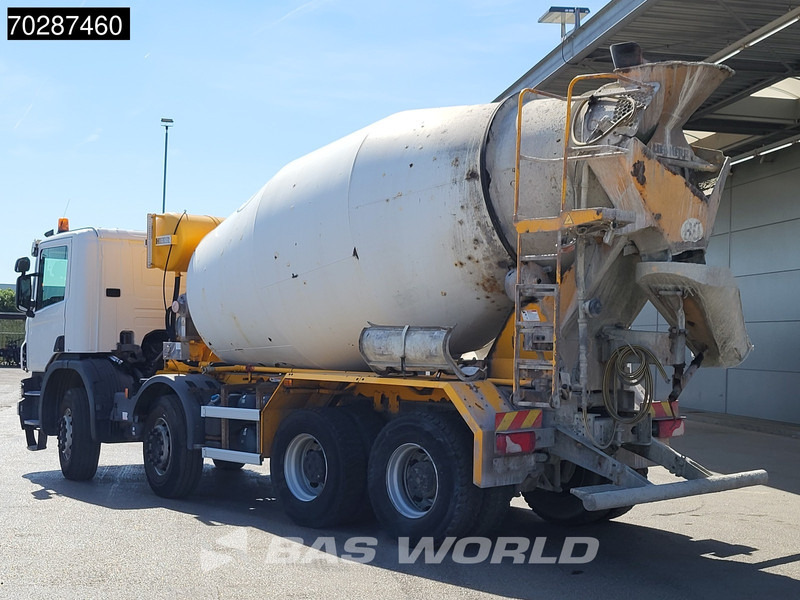 Scania P410 8X4 9m3 Liebherr mixer 3-Pedals Steering axle Big-Axle Euro 6 - Camión hormigonera: foto 2 Scania P410 8X4 9m3 Liebherr mixer 3-Pedals Steering axle Big-Axle Euro 6 - Camión hormigonera: foto 2