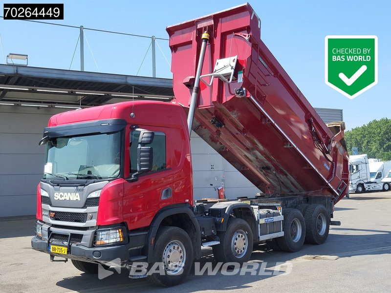 Scania P410 8X4 Big-Axle Steelsuspension Euro 6 - Volquete camión: foto 1 Scania P410 8X4 Big-Axle Steelsuspension Euro 6 - Volquete camión: foto 1