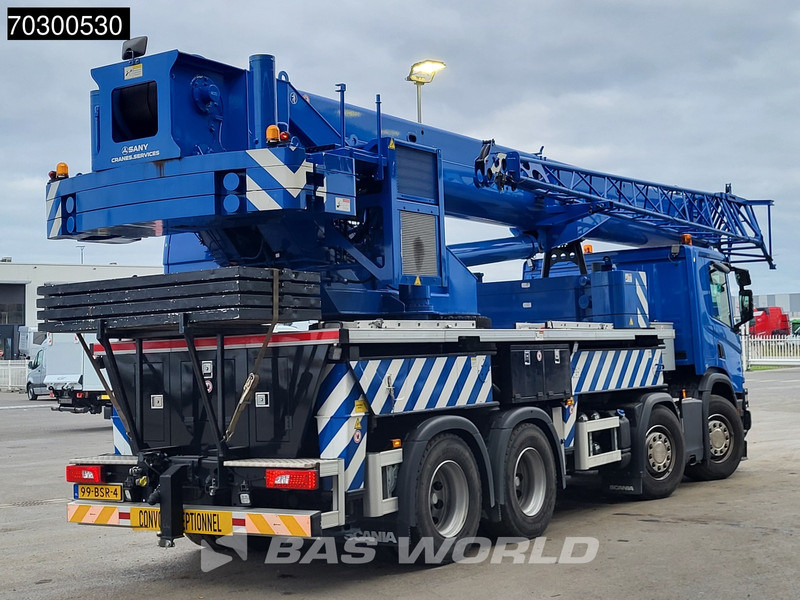 Scania P450 P 8X4 Palfinger/SANY SPC500E Telescopic Crane Retarder Navi Automatic Euro 6 - Camión grúa: foto 5 Scania P450 P 8X4 Palfinger/SANY SPC500E Telescopic Crane Retarder Navi Automatic Euro 6 - Camión grúa: foto 5