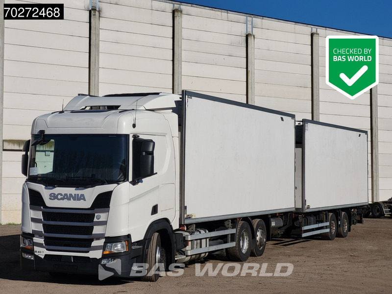 Scania R410 6X2 Lamberet Carrier Supra 1250 Mt Retarder Ladebordwand Euro 6 - Frigorífico camión: foto 1 Scania R410 6X2 Lamberet Carrier Supra 1250 Mt Retarder Ladebordwand Euro 6 - Frigorífico camión: foto 1
