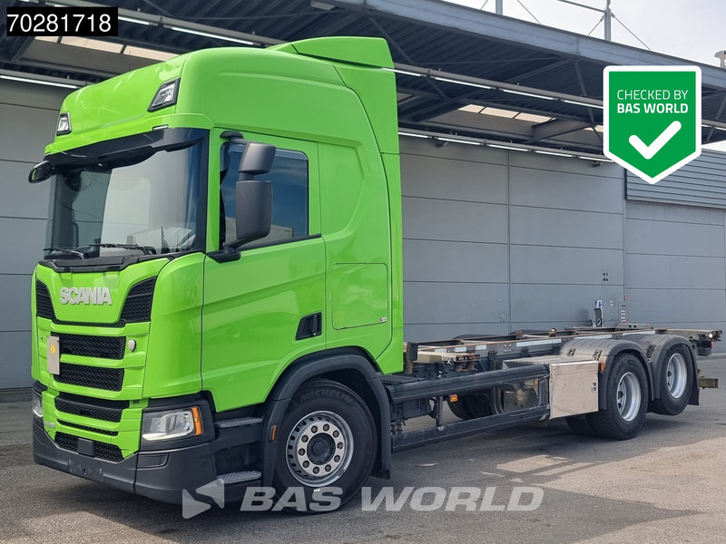 Scania R500 6X2 Retarder Liftachse full air ACC Euro 6 - Portacontenedore/ Intercambiable camión: foto 1 Scania R500 6X2 Retarder Liftachse full air ACC Euro 6 - Portacontenedore/ Intercambiable camión: foto 1