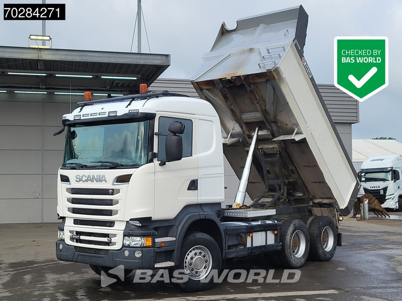 Scania R560 6X4 11 m3 tipper Full steel Retarder Big-Axle Navi Euro 5 - Volquete camión: foto 1 Scania R560 6X4 11 m3 tipper Full steel Retarder Big-Axle Navi Euro 5 - Volquete camión: foto 1